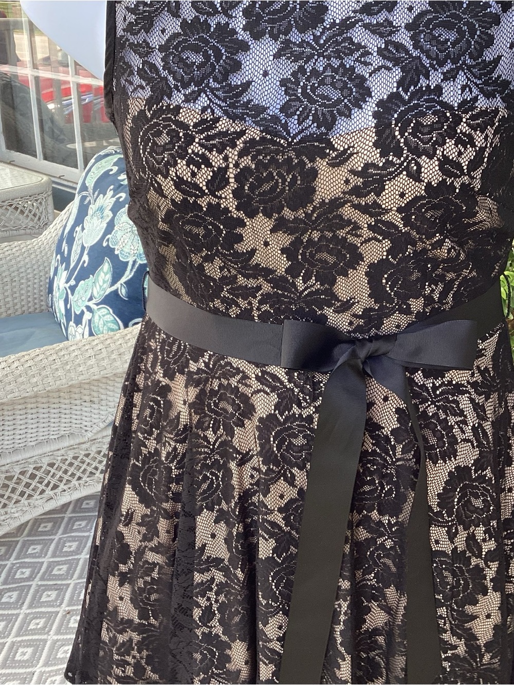 Dj Jaz Chic Black Lace Cocktail Dress - Picture 10 of 16